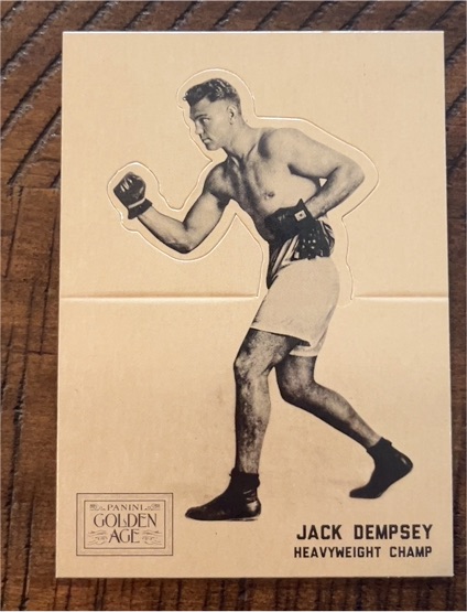 2012 Panini Golden Age #22 Jack Dempsey Batter Up — front