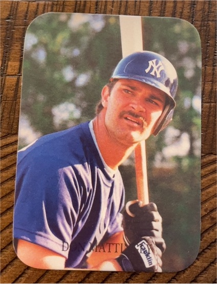 1987 Indiana Blue Sox #42 Don Mattingly — front