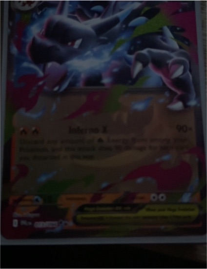 Mega Charizard X ex 013/094 Me02: Phantasmal Flames Holo — front