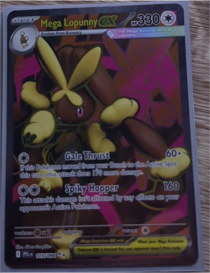 Mega Lopunny EX 115/094 — front