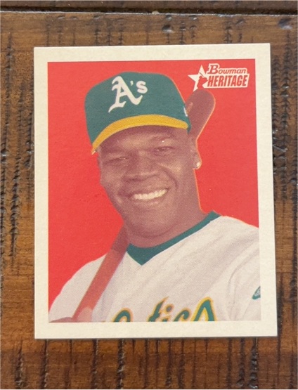 2006 Bowman Heritage #56 Frank Thomas — front