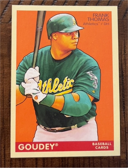 2009 Upper Deck Goudey #144 Frank Thomas — front