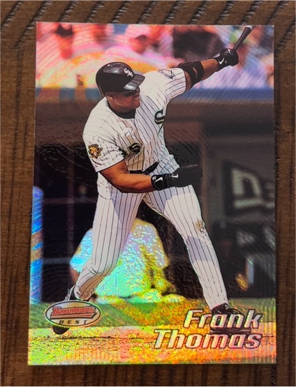 2002 Bowman's Best #70 Frank Thomas — front