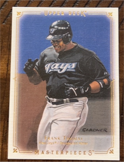 2008 Upper Deck Masterpieces #88 Frank Thomas — front