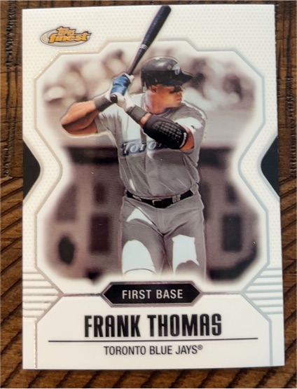 2007 Topps Finest #55 Frank Thomas Toronto Blue Jays — front