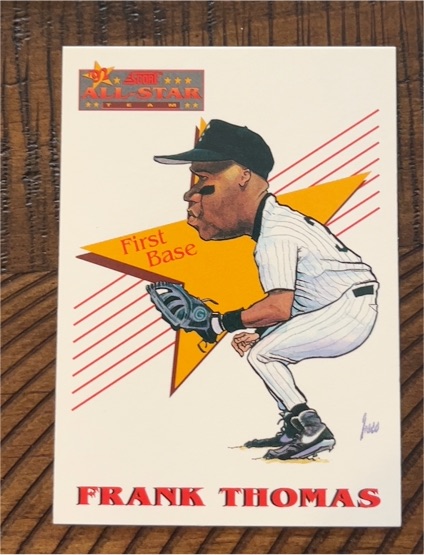 1993 Score #510 Frank Thomas — front