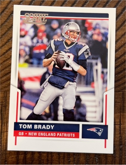 2017 Panini Score #200 Tom Brady — front