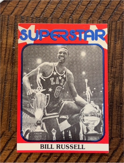 1982 TCMA Superstars Second Series #73 Bill Russell — front