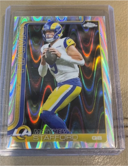 2025 Topps Chrome #169 Matthew Stafford — front