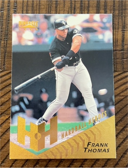 1996 Pinnacle #257 Frank Thomas — front