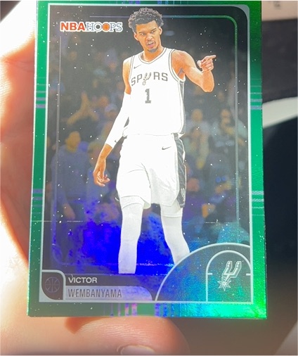 2025-26 Topps NBA Hoops #30 Victor Wembanyama — front