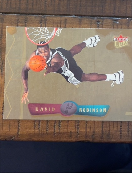 2001-02 Fleer Ultra #96 David Robinson — front