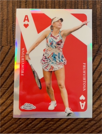 2024 Topps Chrome Tennis Aces #CAS-LF Linda Fruhvirtova — front