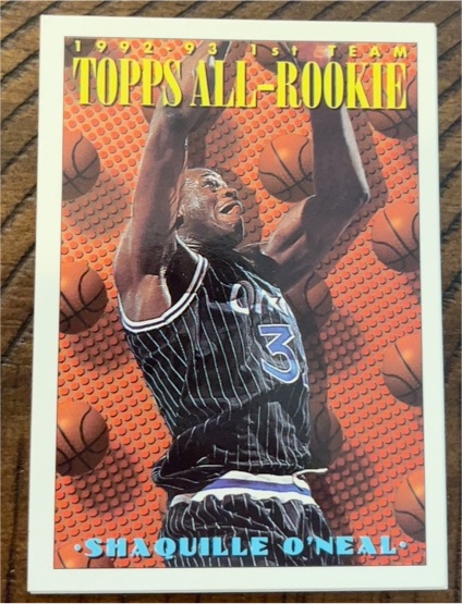 1993-94 Topps #152 Shaquille O'Neal All-Rookie Team — front