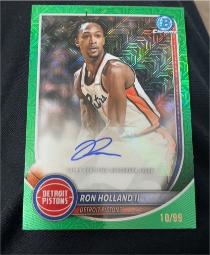 2025 Bowman Chrome #BCV-460 Ron Holland II — front