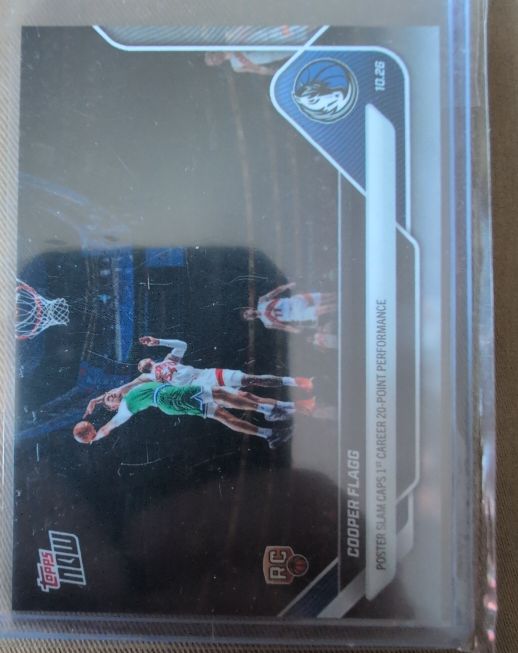2025 Topps Now #28 Cooper Flagg — front