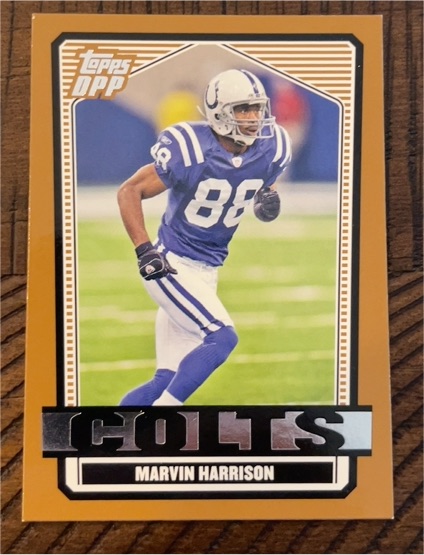 2007 Topps Draft Picks & Prospects #35 Marvin Harrison — front