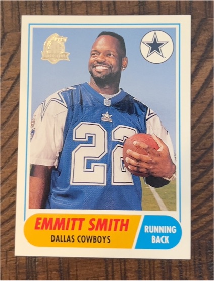 1996 Topps 40th Anniversary #13 Emmitt Smith — front