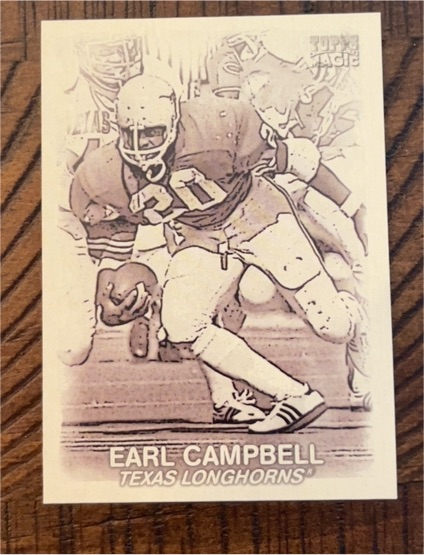 2009 Topps Magic #M13 Earl Campbell — front