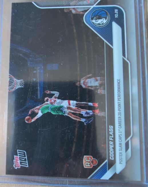 2025-26 Topps Now #28 Cooper Flagg — front