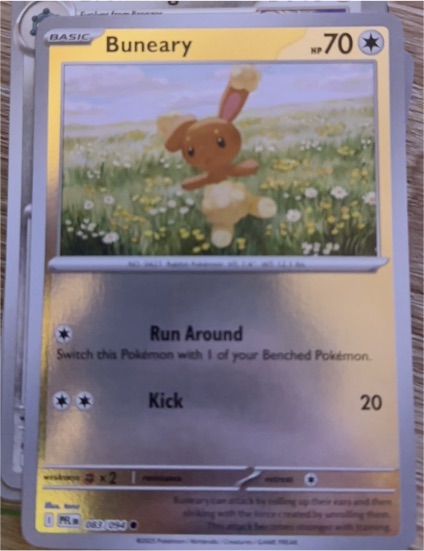 2025 Pokémon 083 Buneary — front