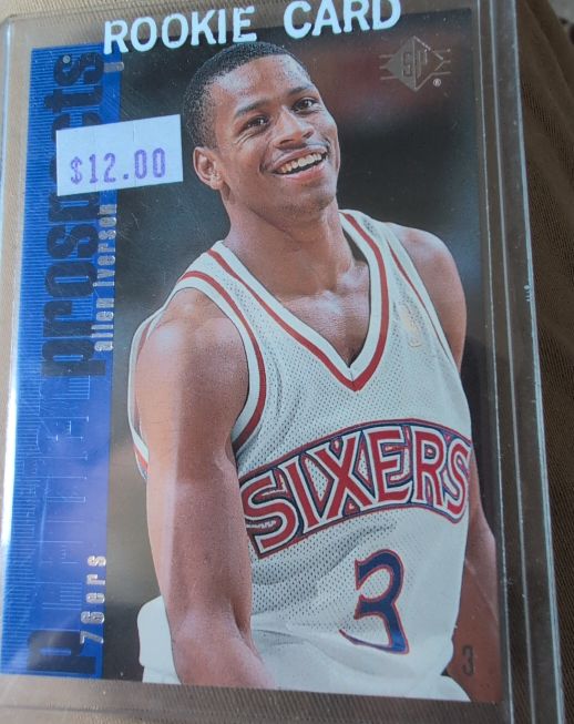 1996-97 Upper Deck SP #141 Allen Iverson — front