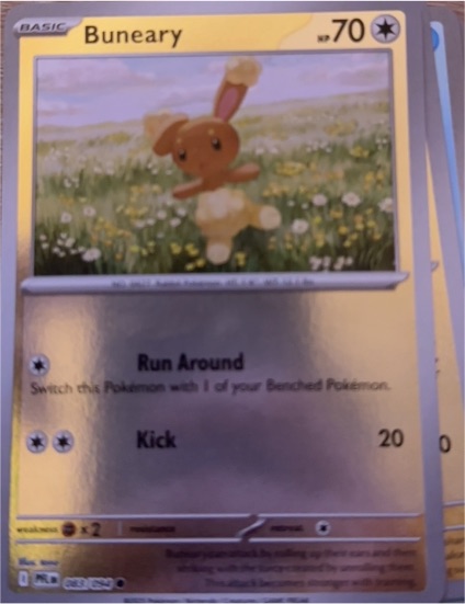 2023 Pokémon Phantasmal Flames #083 Buneary — front