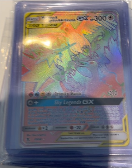 2019 Pokémon Hidden Fates #69 Moltres & Zapdos & Articuno GX — front