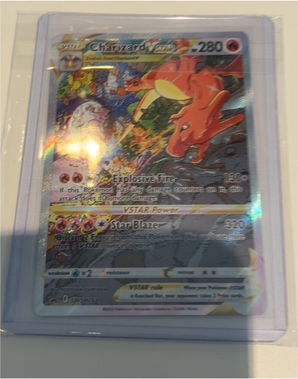 2022 Pokémon SWSH #SWSH262 Charizard VSTAR — front
