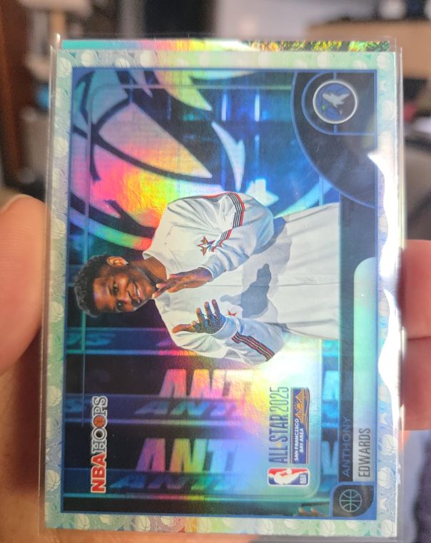 2026 Topps NBA Hoops All-Star 2025 #279 Anthony Edwards — front
