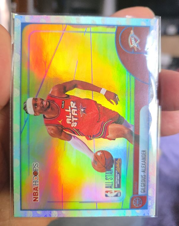 2026 Topps NBA Hoops #286 Shai Gilgeous-Alexander All-Star Insert — front