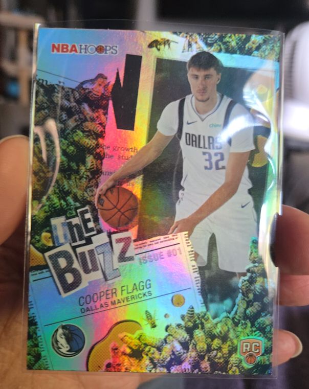 2025-26 Topps NBA Hoops #TB-1 Cooper Flagg The Buzz — front