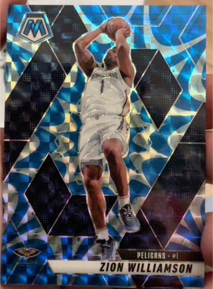 2024-25 Panini Mosaic #119 Zion Williamson — front