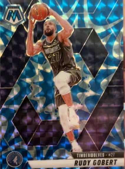 2024-25 Panini Mosaic #89 Rudy Gobert — front