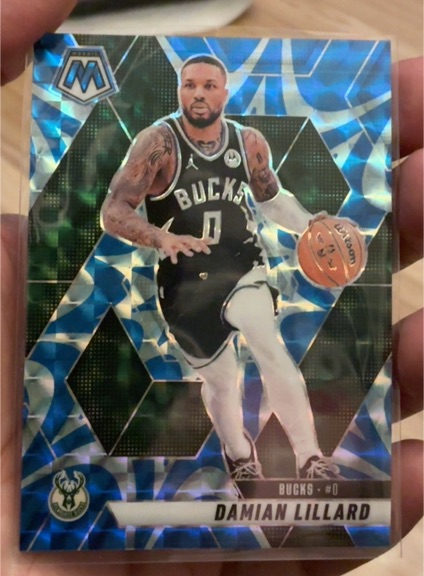2024-25 Panini Mosaic #155 Damian Lillard — front