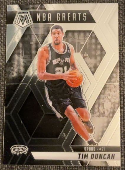 2024-25 Panini Mosaic NBA Greats #291 Tim Duncan — front