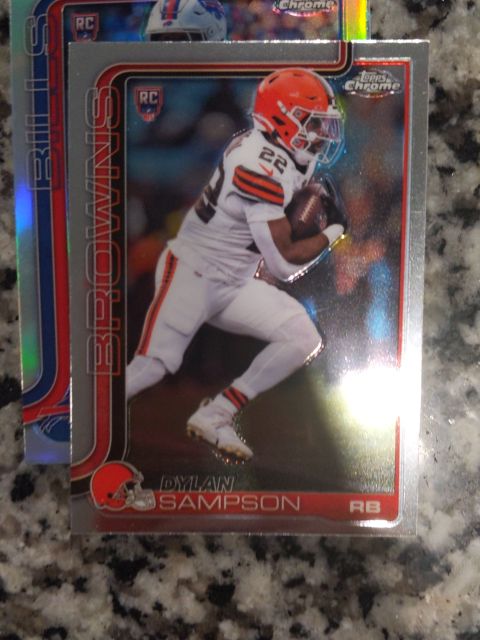 2025 Topps Chrome #308 Dylan Sampson — front