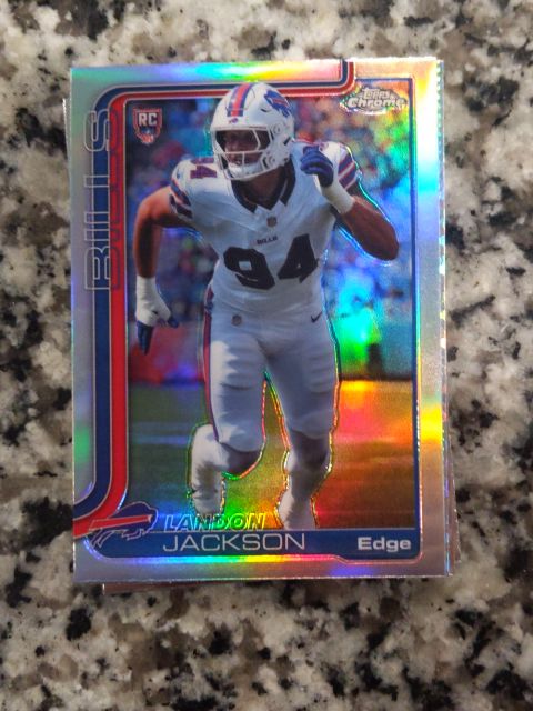 2025 Topps Chrome #358 Landon Jackson — front