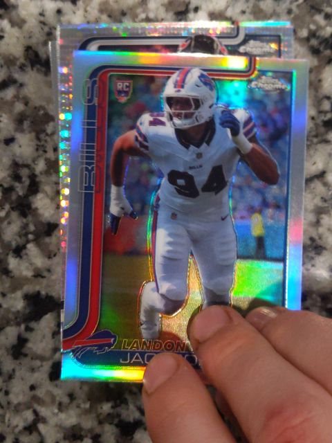 2025 Topps Chrome #358 Landon Jackson — front