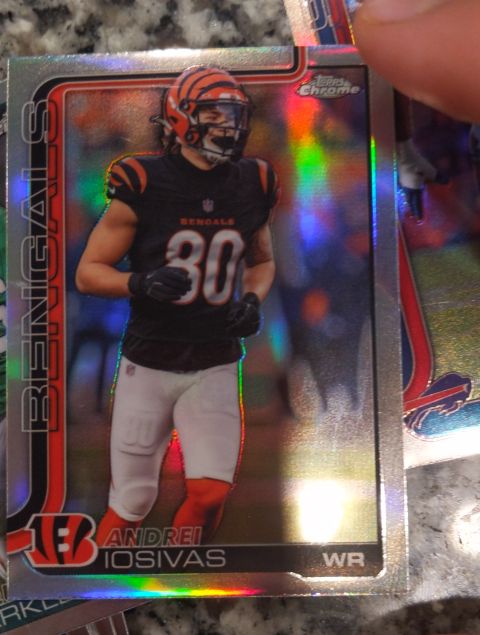 2025 Topps Chrome #60 Andrei Iosivas — front