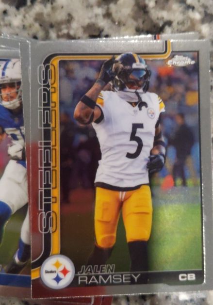2025 Topps Chrome #191 Jalen Ramsey — front