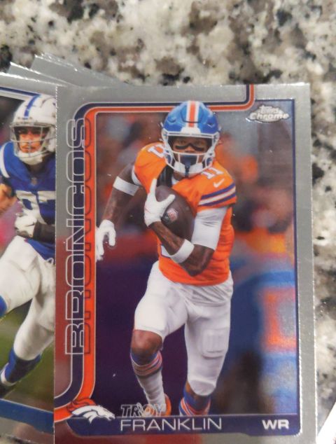 2025 Topps Chrome #91 Troy Franklin — front