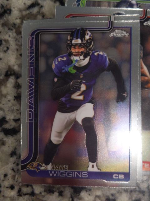 2025 Topps Chrome #28 Nate Wiggins — front