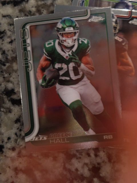 2025 Topps Chrome #238 Breece Hall — front