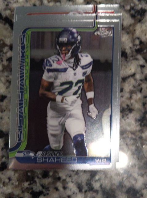 2025 Topps Chrome #218 Rashid Shaheed — front