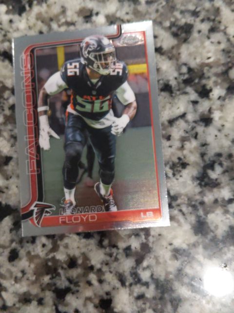 2025 Topps Chrome #18 Leonard Floyd — front