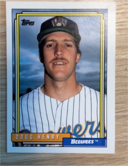 1992 Topps #776 Doug Henry — front