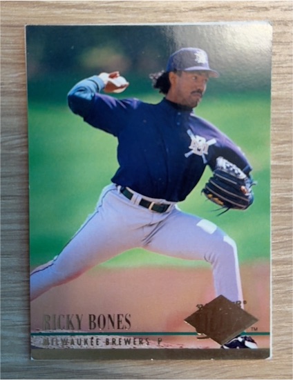 1995 Upper Deck SP #163 Ricky Bones — front