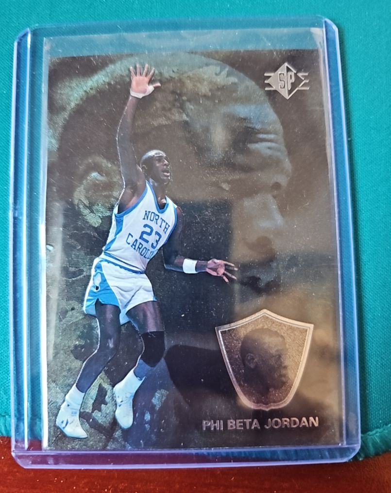 1998 Upper Deck SP Top Prospects #J19 Michael Jordan Phi Beta Jordan — front