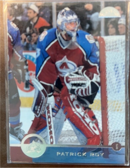 1996-97 Pacific #1 Patrick Roy — front